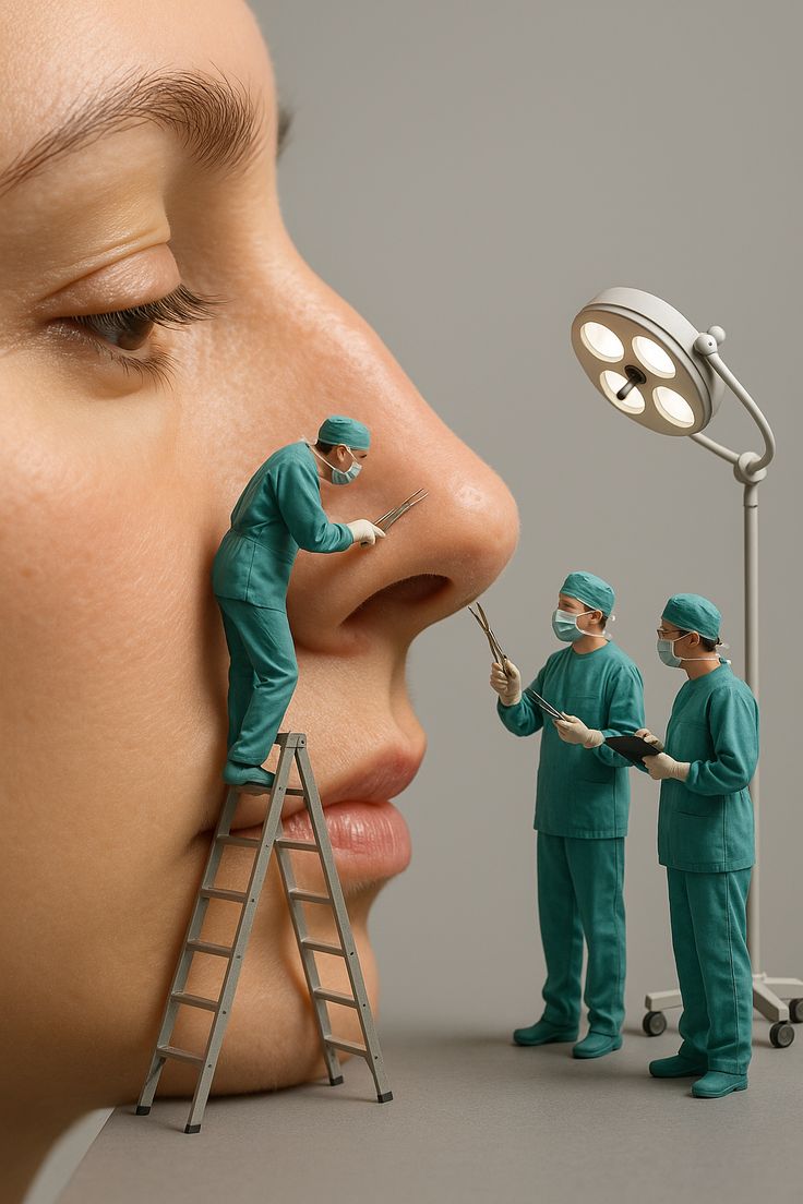 عملية تجميل الأنف