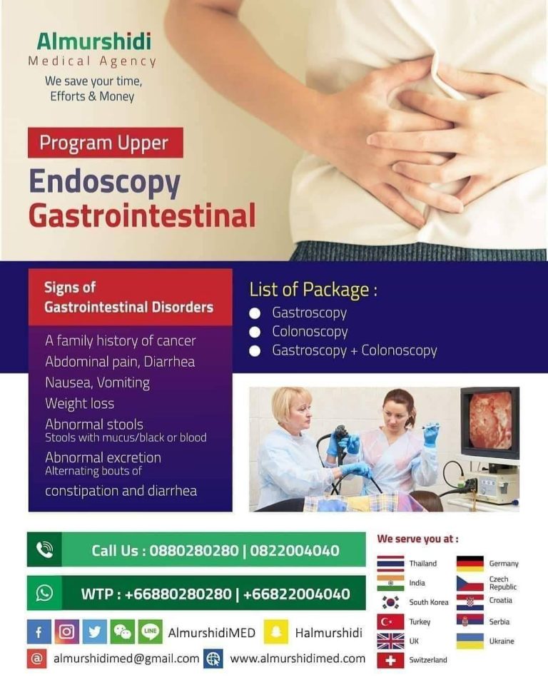 Upper GI Endoscopy or Gastroscopy and Colonoscopy Procedure in Bangkok ...