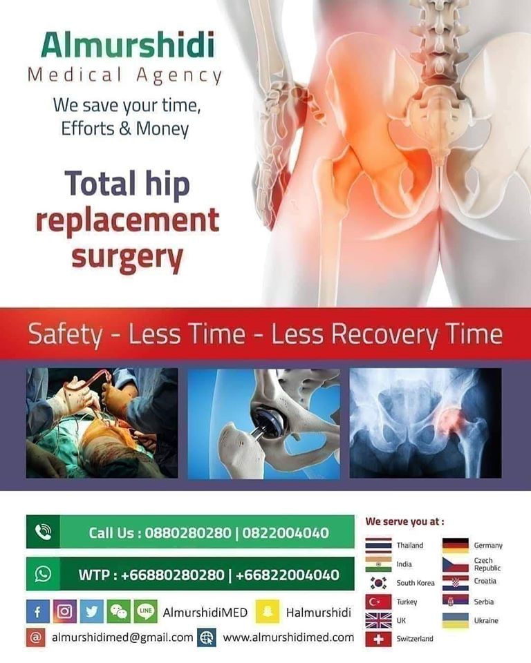 Best Hip Joint Replacement Surgery Recovery in Thailand