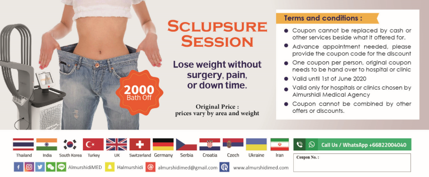 Best SculpSure Session Cost in Thailand