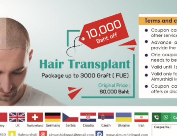 Best Hair Transplant Surgery Cost in Thailand