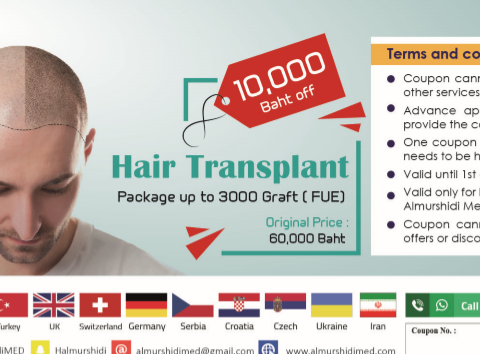 Best Hair Transplant Surgery Cost in Thailand