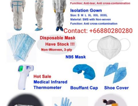 Novel Corona Virus (Covid-19) Medical Protective Clothing Supplies