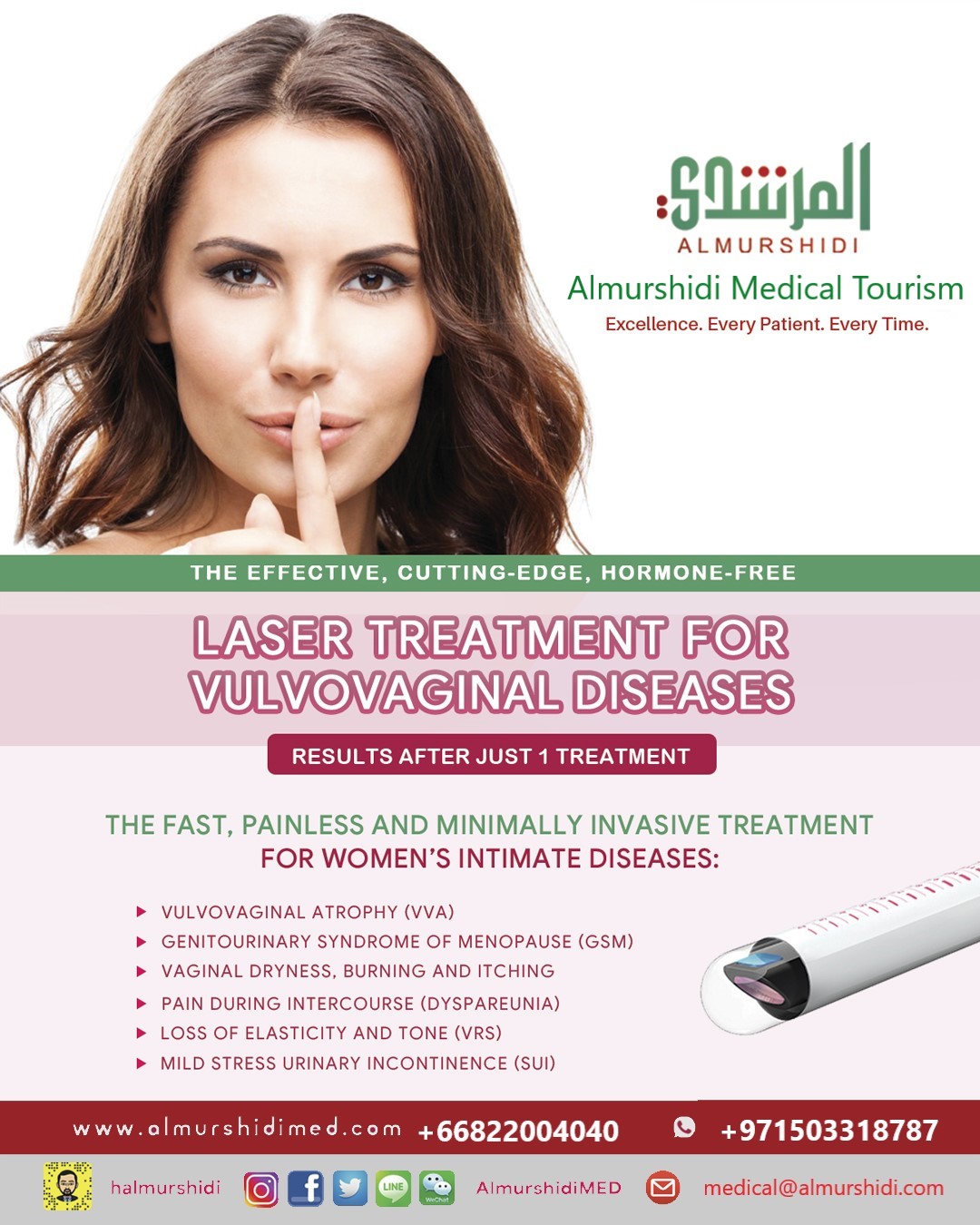 laser treatment for vulvovaginal