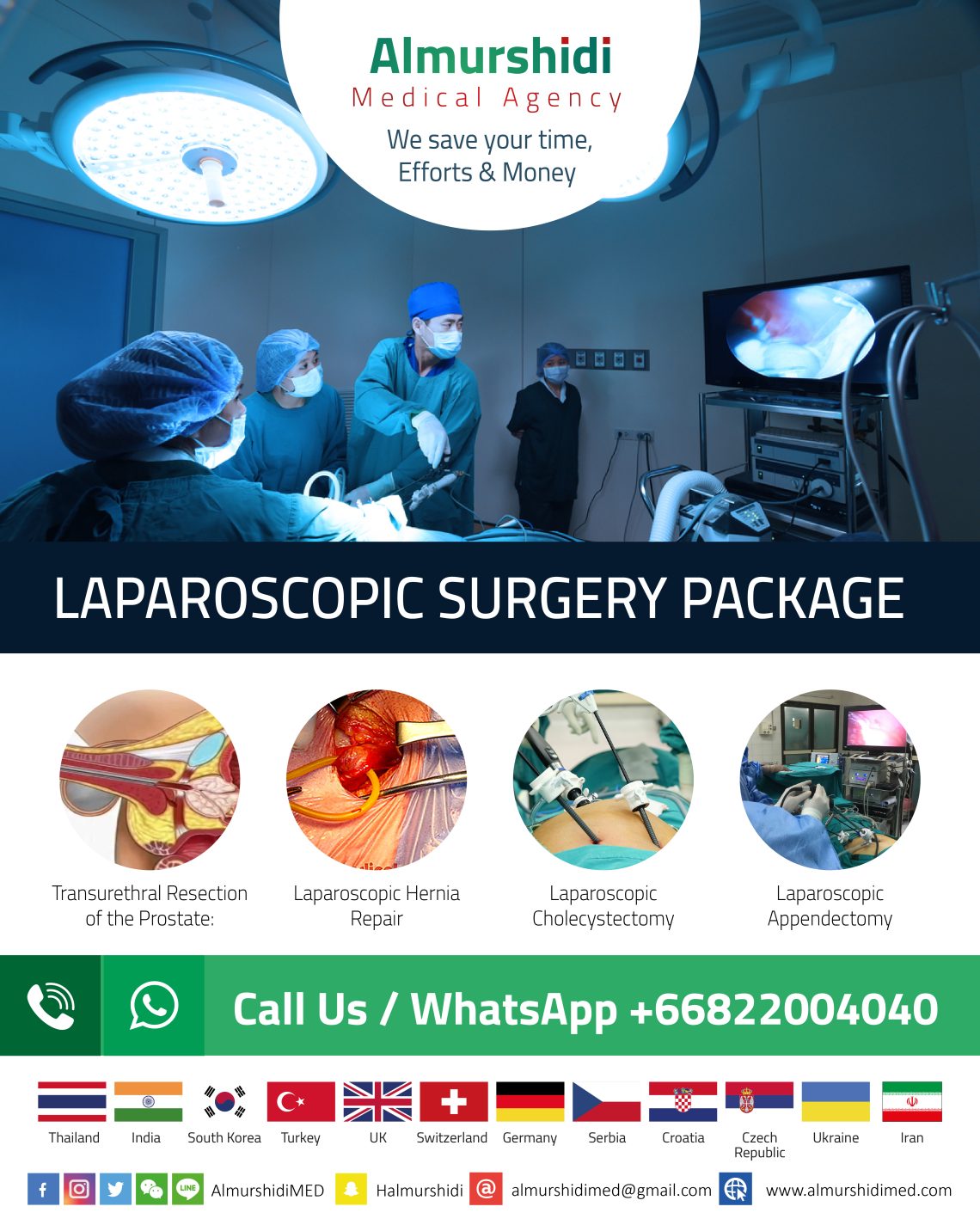 laparoscopic surgery package